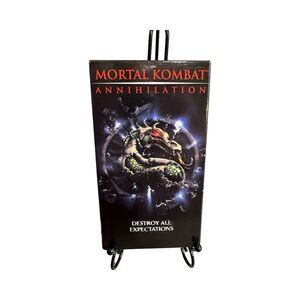 Mortal Kombat Annihilation VHS 1998 Action Adventure Movie Tape PG-13